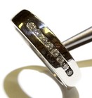 Platinum .24ct round diamond mens wedding band ring 12.4g gents size 10.75 — photo 7