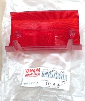 YAMAHA SH50 RAZZ MINT 1989-1992 Tail Ligh Lens 1YU-84721-00 N.O.S