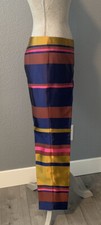 Trina Turk Striped pants Size 4 Made In USA