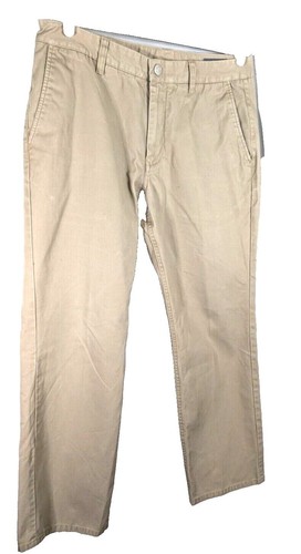 Bonobos Mens Straight-Leg Khaki Chinos 33/28 100% Cotton Casual Pants - 第 1/5 張圖片