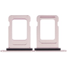 Replacement Single Sim Card Tray Compatible For iPhone 15 / 15 Plus Pink 