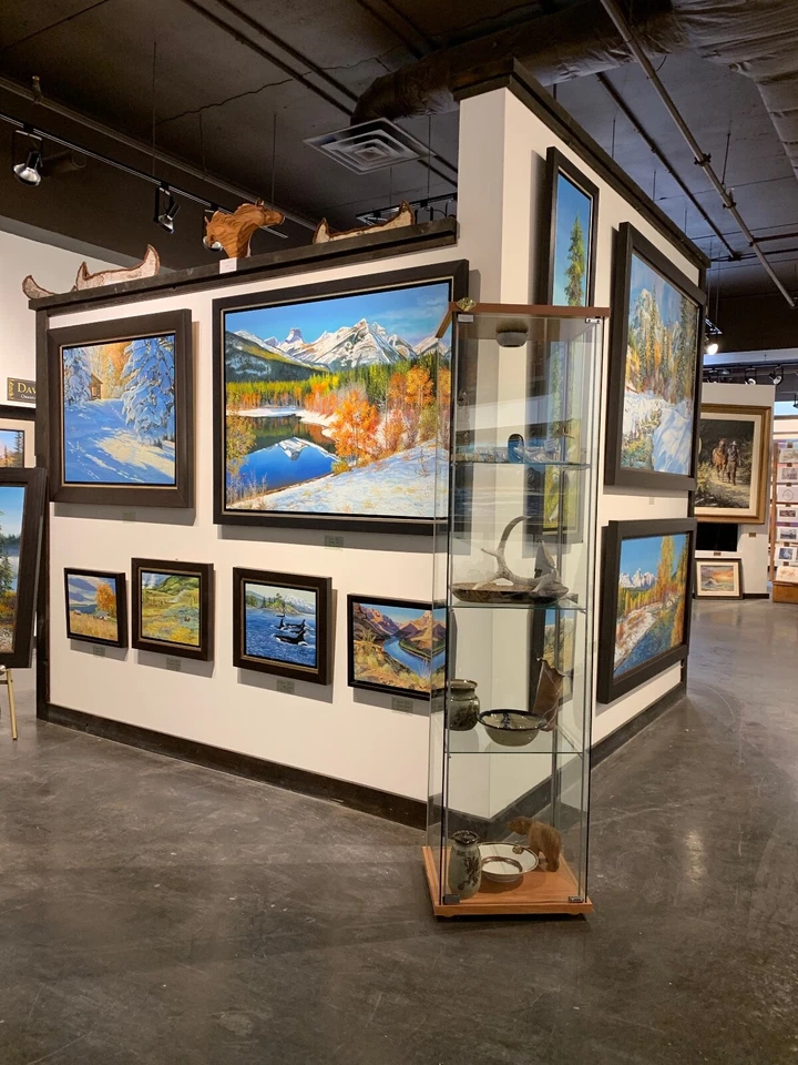 Charles WYSOCKI "Canal Hickory Haven" - Edição Limitada Arte em Tela Michigan EUA - Imagem 4 de 4