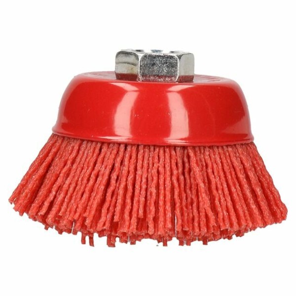 75mm Nylon Filament Abrasive Cup Brush Metal Polishing Grinder Rust