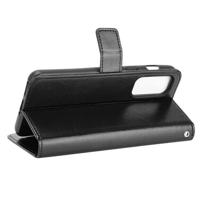 Funda tipo billetera magnética de cuero abatible para TCL 40R 405 406 30Z 303 305 306 205 Foto 2 de 4