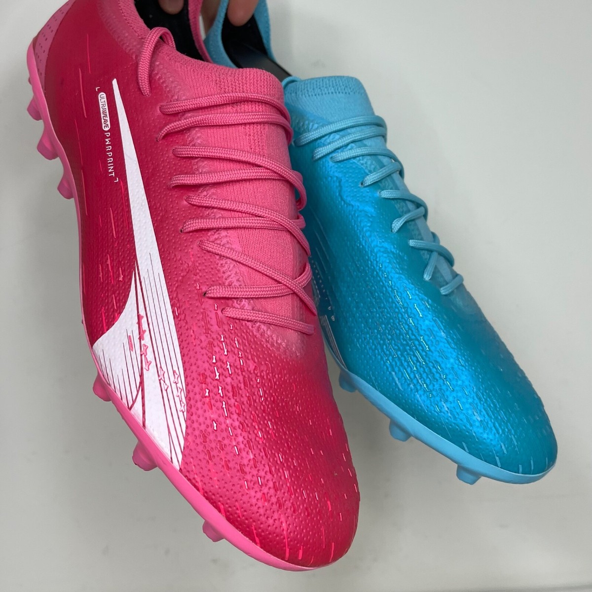 Puma Ultra Ultimate Tricks AG 107414-01 Pink/Blue Football Boots