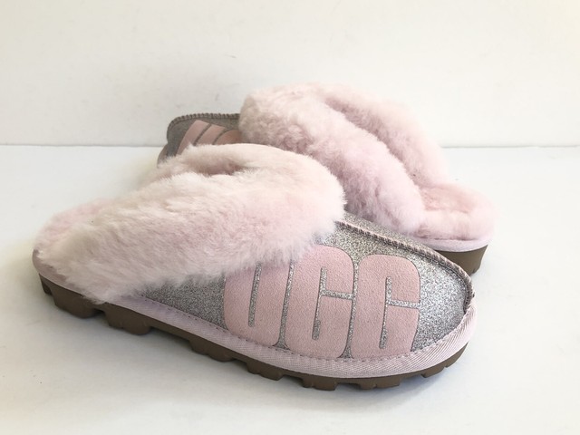 seashell pink ugg slippers