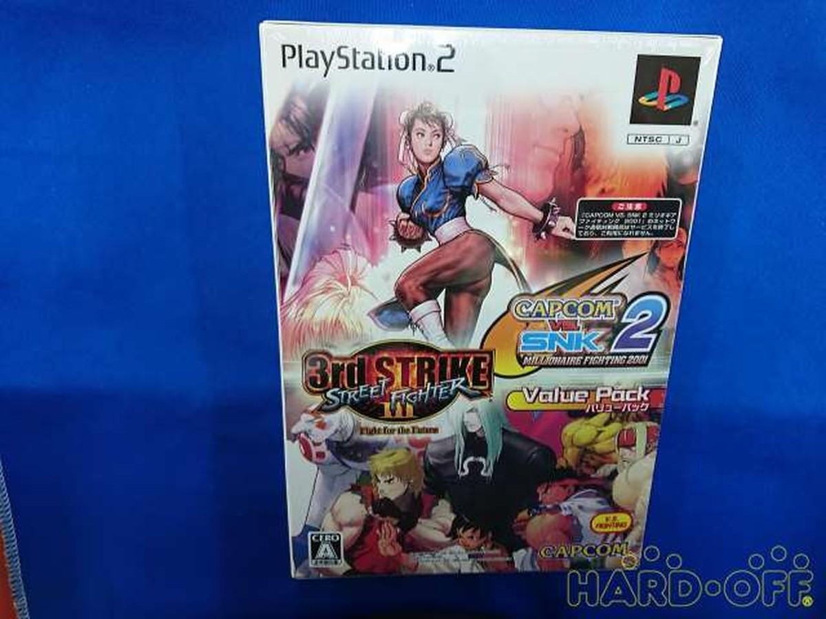 PS2 カプコンVS SNK2 ストリーファイター3 バリューパック 未使用未開 Unopened] CAPCOM VS. SNK 2 & Street Fighter III Value Pack