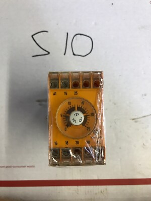 Schleicher Time Delay Relay 2-50 Seconds SZM-11 500W 250V 6A Mikrolais KS5148/2