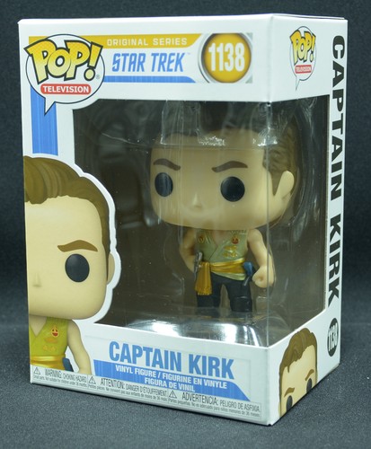 Funko Pop Original Série Star Trek 1138 Captain Kirk Figurine Télévision Neuf