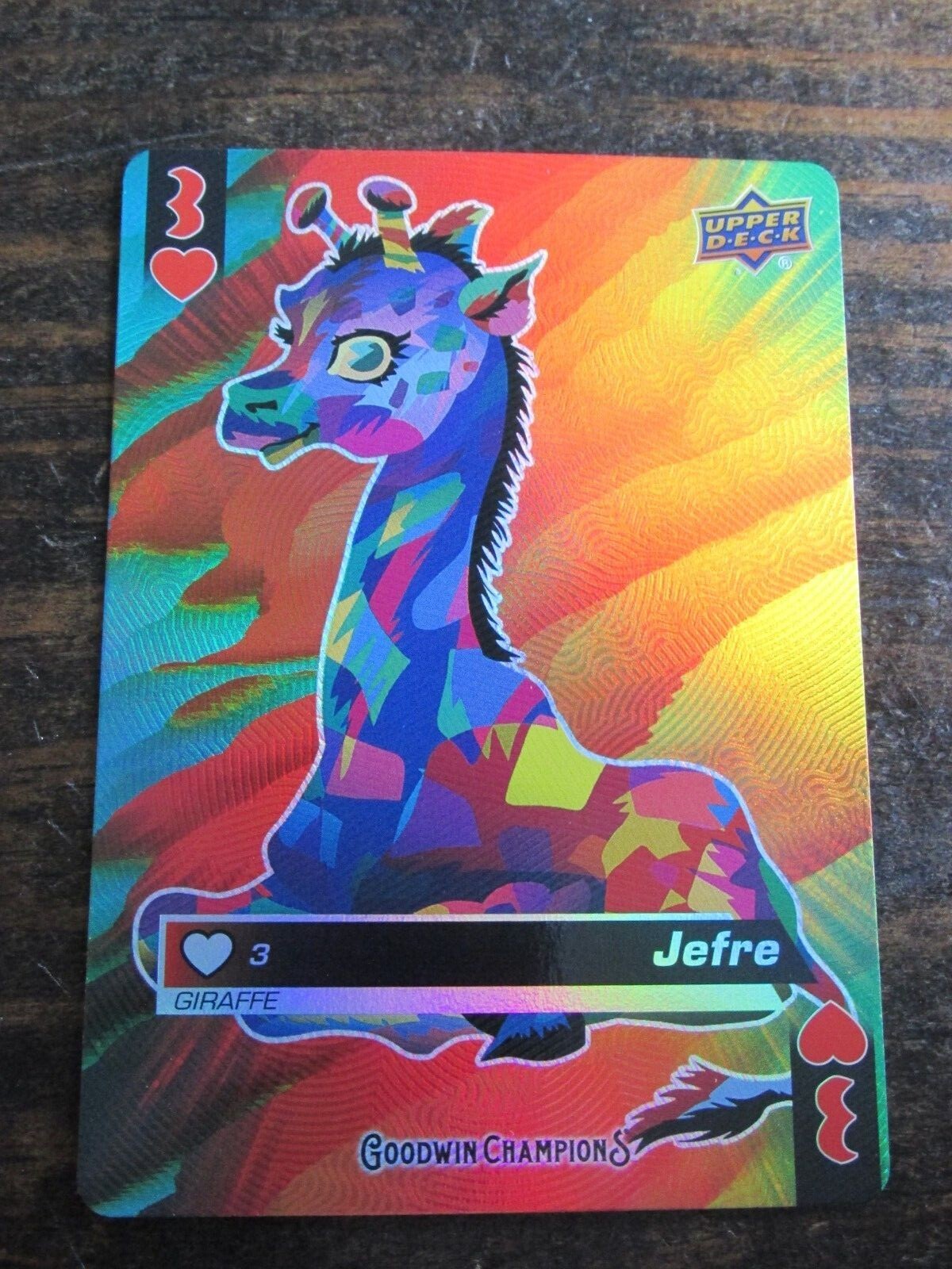 Upper Deck 2021 Goodwin Champions Animal Playing Cards - Finish Your Set Singles
