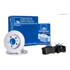 ATE Bremsscheiben + Bremsbeläge hinten für VW TOURAN GOLF AUDI A3 SKODA OCTAVIA