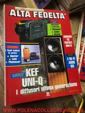 ALTA FEDELTA’ STEREO VINTAGE HI-FI OTTOBRE 1988 LEM BESTAR PHONOCAR AUDIO VIDEO 