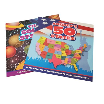 History Science Reading Book Planets Solar System States Flags Maps Homeschool 