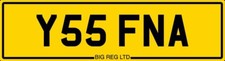 YES FIONA 🥰FIONAS FRED FA NEAT PREFIX PRIVATE REGISTRATION NUMBER PLATE Y55 FNA