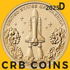 2025-D Florida (FL) Innovation Dollar - Space Shuttle (UNC) - AI28D