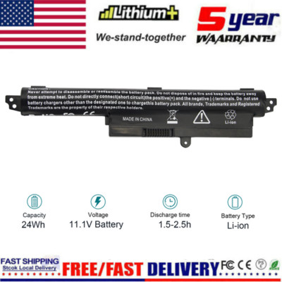 Battery For ASUS VivoBook X200CA X200M X200MA F200CA A31LM9H A31N1302 A31LMH2