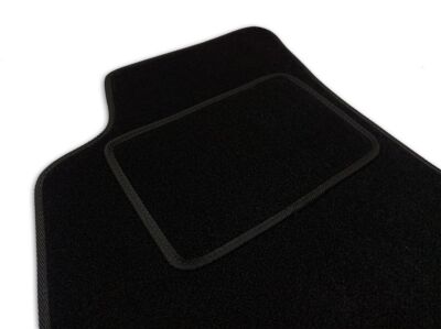 VELOURS FUßMATTEN für VW Volkswagen SCIROCCO III (2008-..) SCHWARZ hohe Qualität