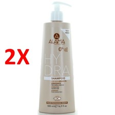 2 X Alama Hydra Shampoo Idratante Per Capelli Secchi 500 Ml