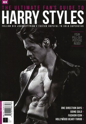 Ultimate Fan's Guide to Harry Styles Magazine X Factor, 1D, Posters Inside, 2022
