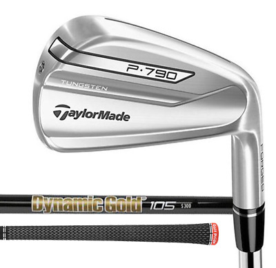 NEW TaylorMade P790 Irons / Dynamic Gold 105 S300 Shaft w/ Golf Pride Grip  | eBay