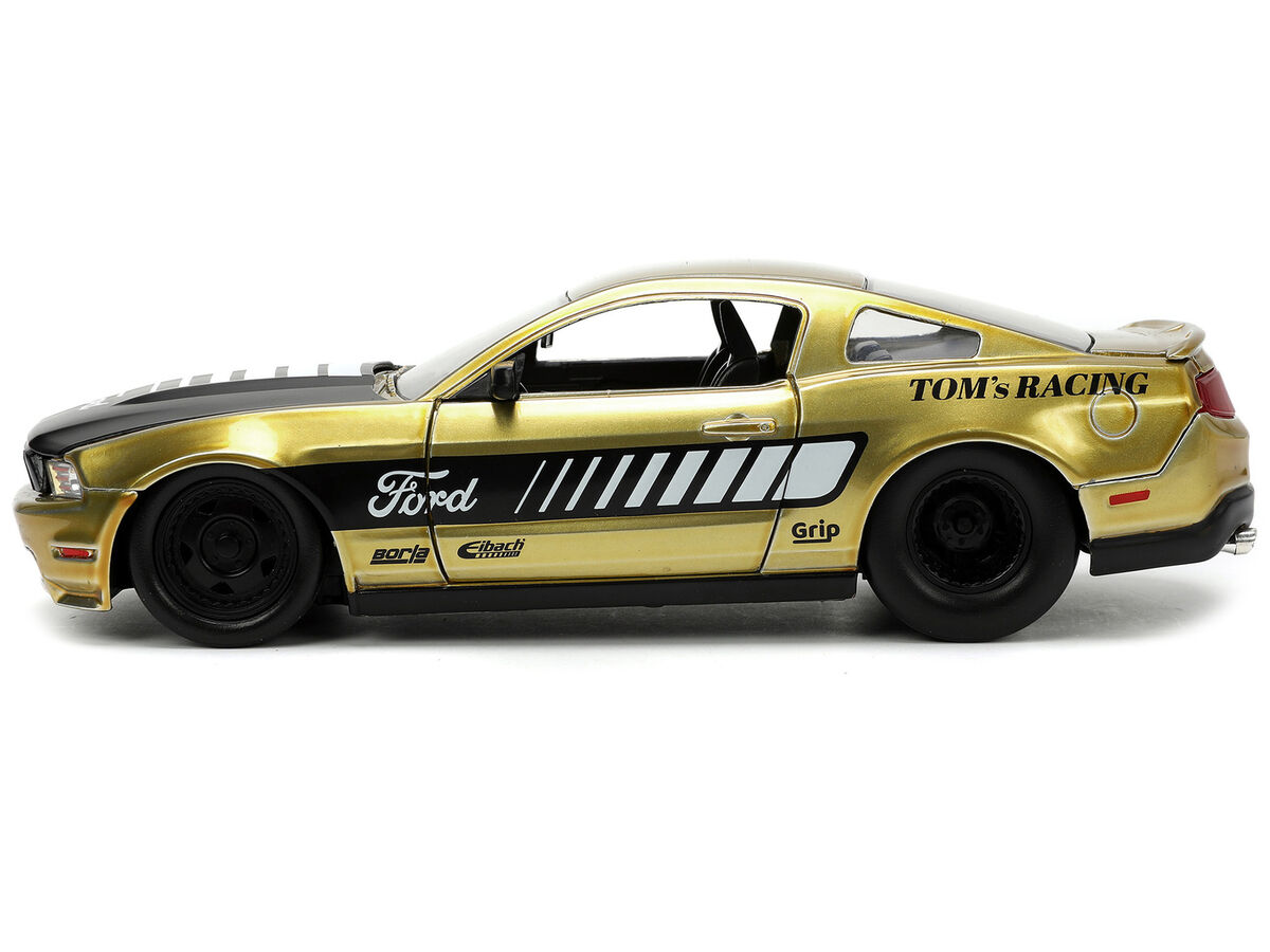 2010 Ford Mustang GT Gold Metallic with Black Graphics and Hood 2010 Ford Mustang GT Gold Metallic with Black Graphics and Hood