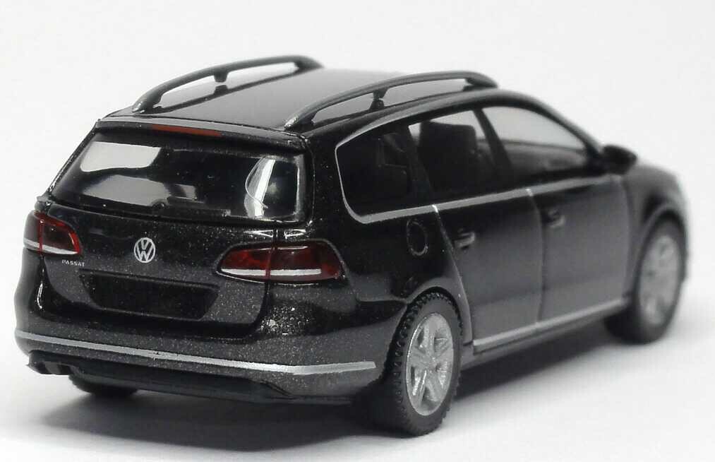 VW PASSAT 3C B7 VARIANT ESTATE HIGHLINE MOCCA GREY 1:87 WIKING