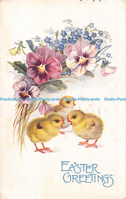 R419226 Ostergrüße London New York Made in England Hügel unverwechselbar
