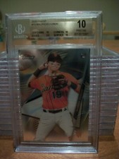 MAURICIO DUBON 2020 Topps Finest BGS PRISTINE 10 RC Giants