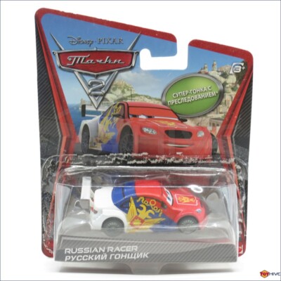 Disney Pixar Cars 2 Russian Racer Super Chase Vitaly Petrov