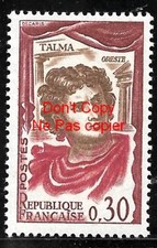Timbre France Neuf  année 1961 N°1302