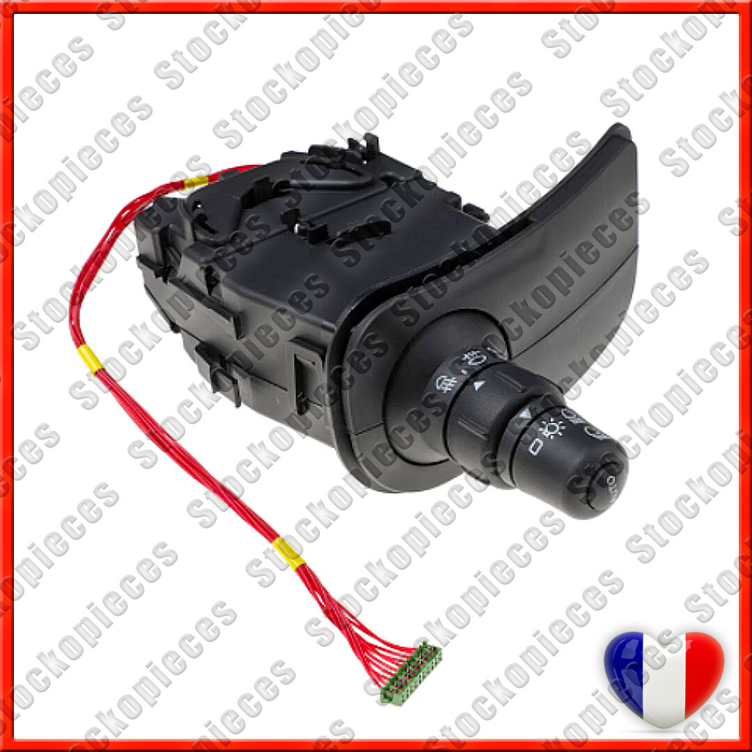 Commodo clignotant Clio 3 et Kangoo 2 commutateur phares 7701057088