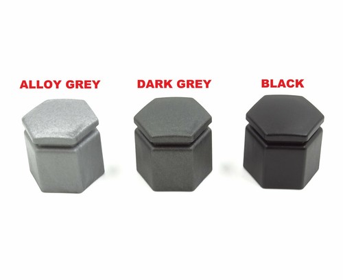 WHEEL NUT BOLT COVERS for AUDI Q7 2006-2015 19mm LOCKING CAPS BLACK TOOL x20 - Picture 7 of 7