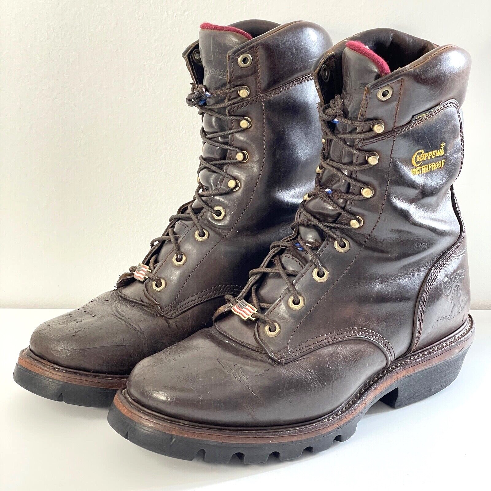Chippewa ARADOR Super Logger Work Boots 