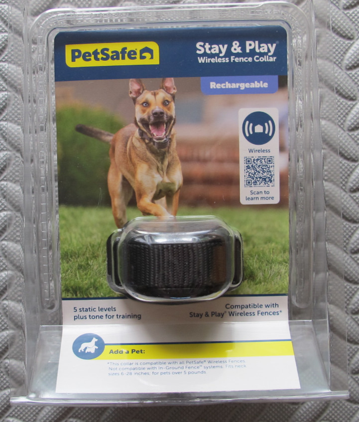 PetSafe Stay & Play Wireless Dog Fence Collar Rechargeable PIF00-14288