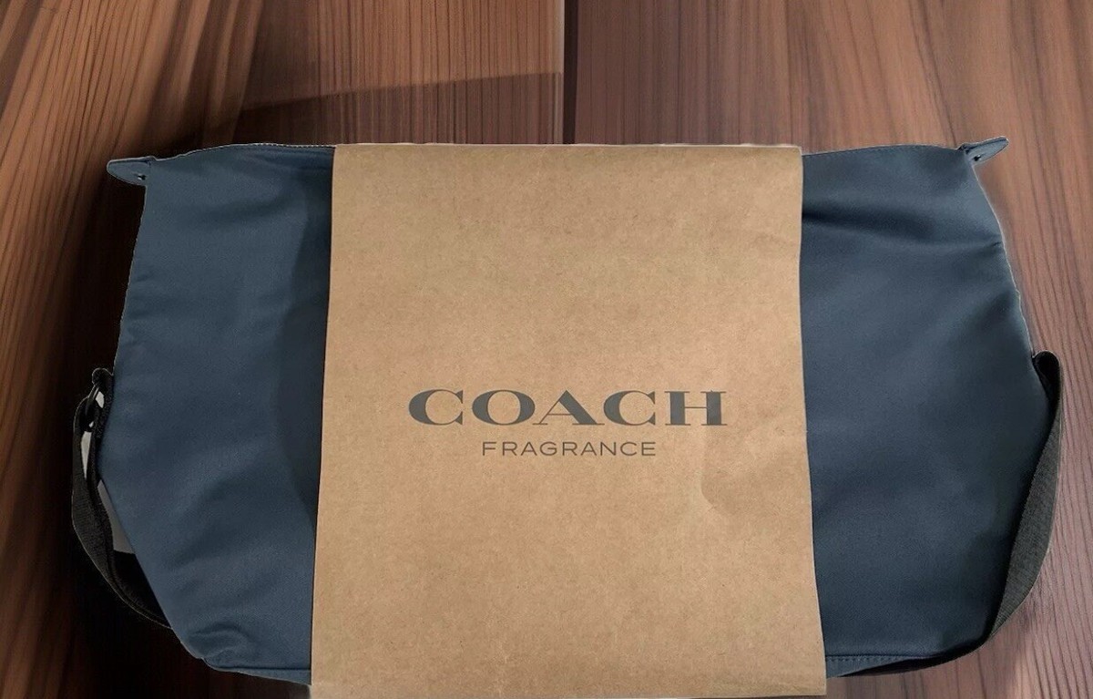 Coach Fragrance Duffle blue Bag | eBay