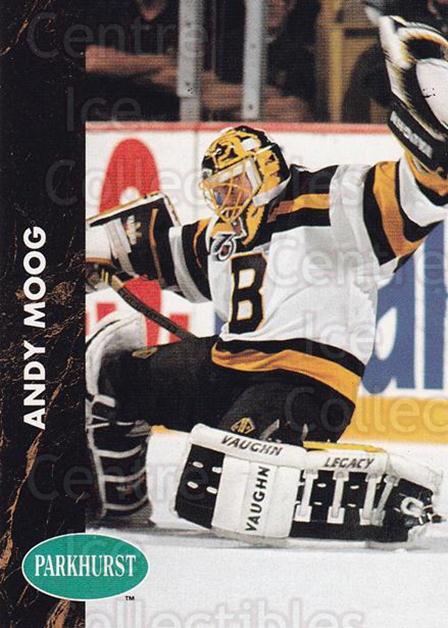 1991-92 Parkhurst French #8 Andy Moog