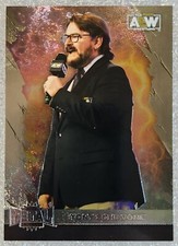#70 TONY SCHIAVONE 2022 SkyBox AEW Metal Universe