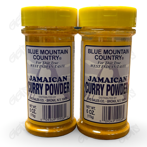 Jamaican Blue Mountain Curry Powder Country West Indian Taste 2 Bottles