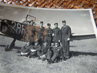 Trainer Torslanda Flughafen Göteborg Göteborg Schweden NACHKRIEGSFOTO Besuch RAF