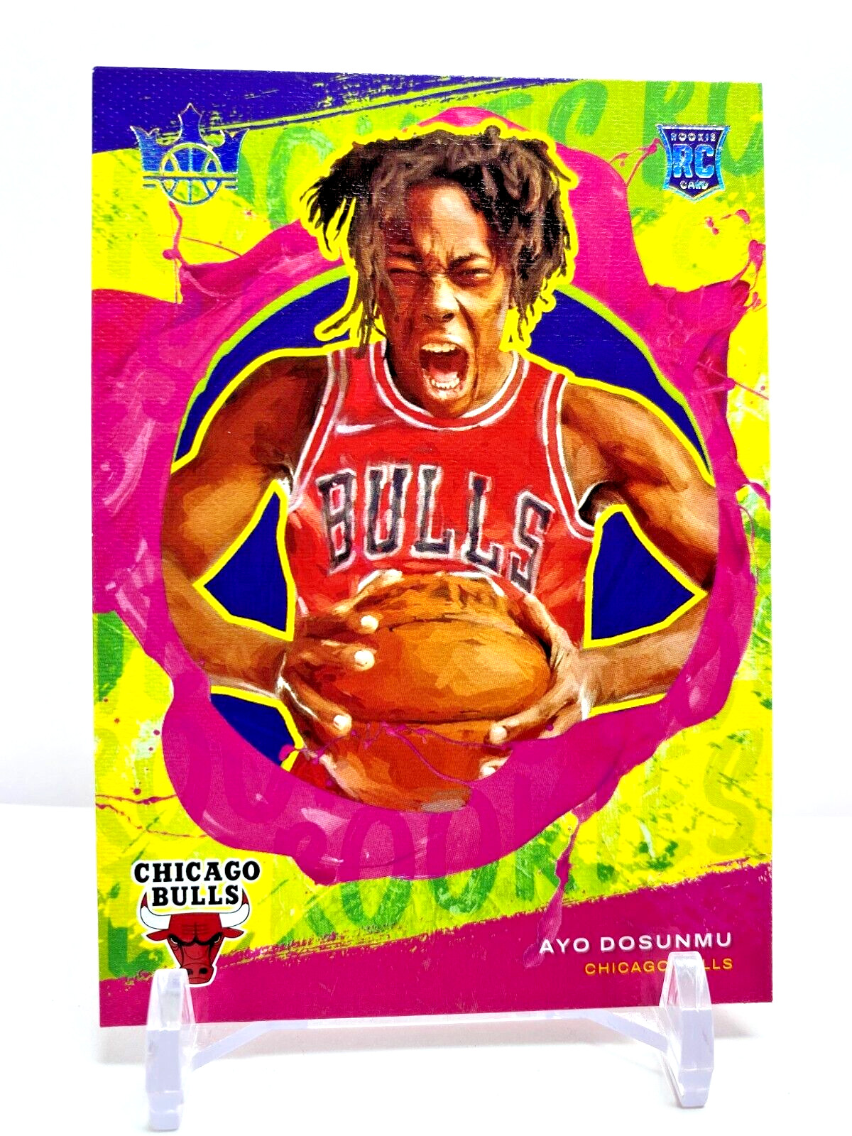 2021-22 Panini Court Kings Level 2 Rookie Ayo Dosunmu Chicago Bulls No. 108