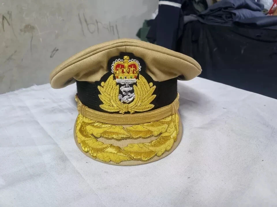 军队男帽米色7 1/4 码| eBay