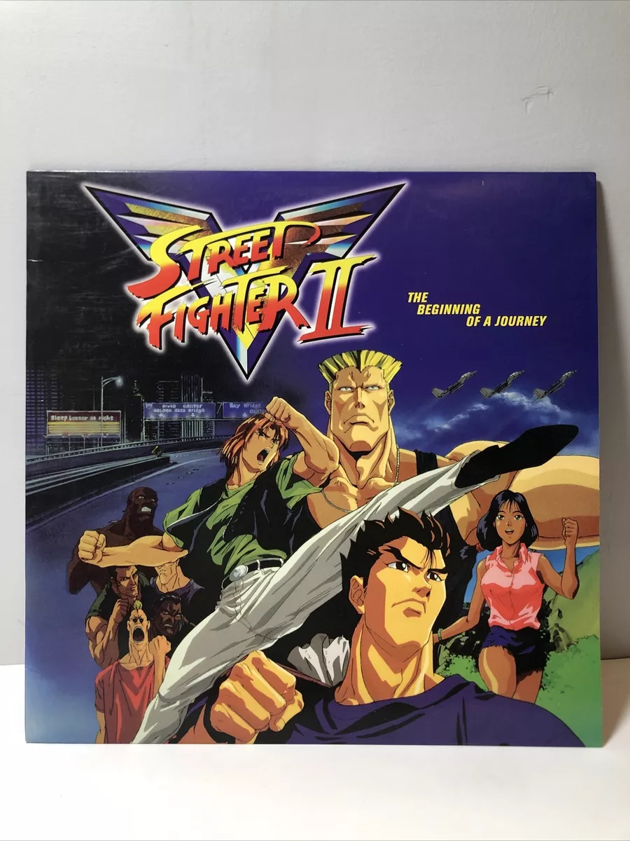 Street Fighter II V Vol.1 Laser Disc Episode 1-3