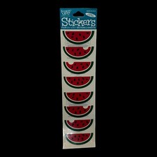  4 Sealed Sheets Frances Meyer Stickers ST711 Watermelon Summer Mod NOS Vintage