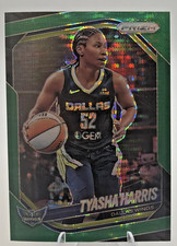 2025 Prizm WNBA Tyasha Harris GreenPulsar Prizm /25 #130 Dallas Wings GC0220