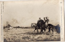 CPA - Salon de 1909 - Le retour des fauconniers par Henri Rousseau