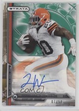2014 Topps Strata Rookie Auto Emerald 7/50 Terrance West #109 Auto 0w8