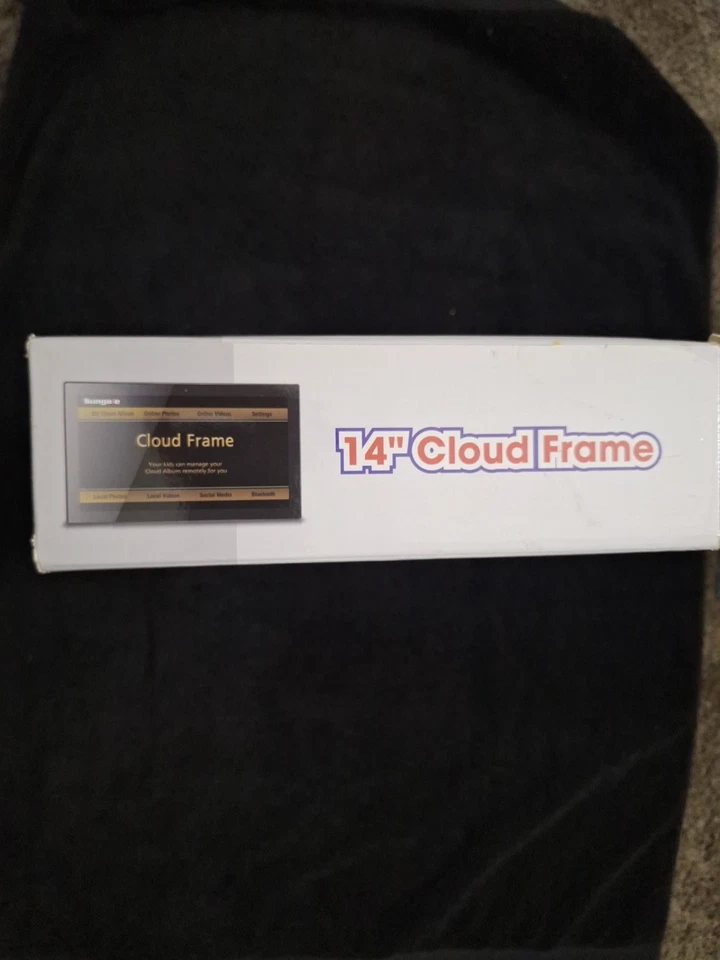 Sungale 14in Cloud Digital Frame - New Open Box - Image 3 of 4