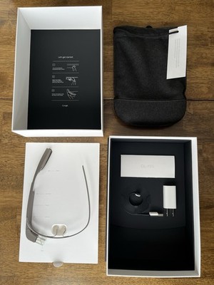 【第二世代】 Google Glass Explorer Edition NEW UNOPENED Google Glass Explorer Edition XE-C Full Kit Shale