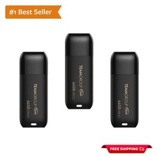 Matte Black 64GB USB Flash Drive Pack - High-Speed  Cap-Loss Free Functionality