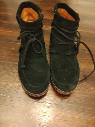 Stivaletti donna Reid Imprint by UGG scamosciati neri taglia 9 5